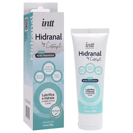 Lubrificante Hidranal Anal Ácido Hialurônico 50gr - 8224