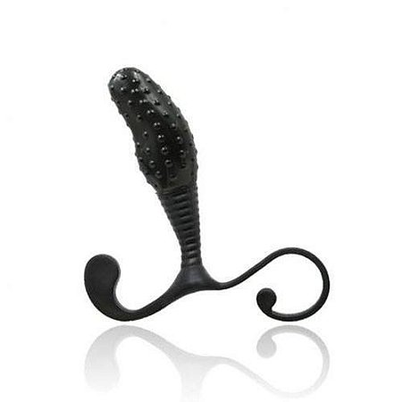 Massageador de Próstata com Alça de Apoio com Estimulador de Períneo - L006