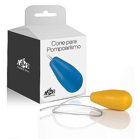 Cone para Pompoar Amarelo 32gr - AC014