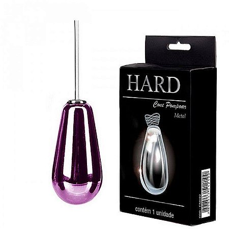 Cone para Pompoar em Metal Hard Lilas 57gr - 5423