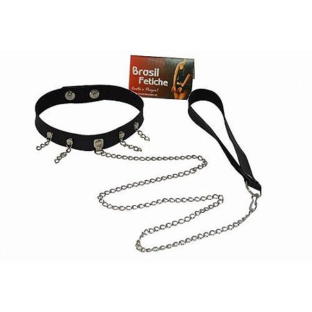 Coleira Sado com Guia - 4798