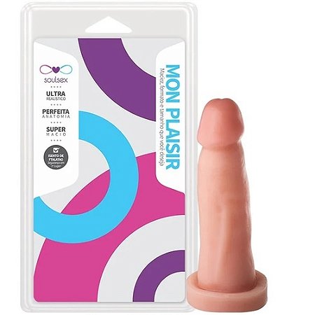 Prótese Maciça Pele 13,5 x 3,5cm - 04929