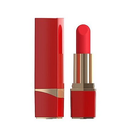 Vibrador Formato de Batom 10 Funções Recarregável - 7900