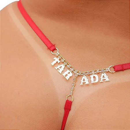 Tanga Fio Dental Tarada Cores  - 93711