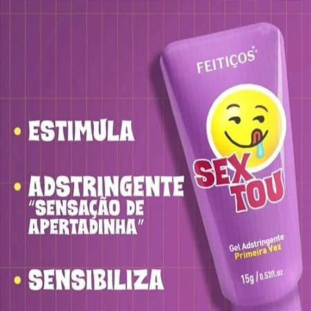 Gel Adstringente Sextou Apertadinha 15ml - 9898
