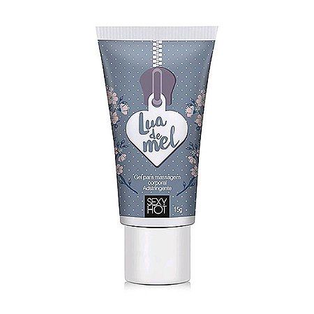 Gel Adstringente Feminino Para Efeito Apertadinha Lua de Mel 15g - 2580