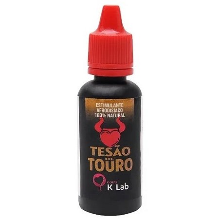 Tesão de Touro Excitante Gotas Frasco 20ml Original - 09404