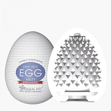 Egg Masturbador Masculino Silicone Misty - 7016M