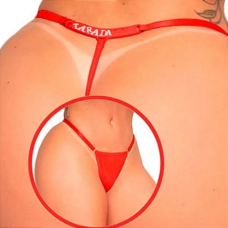 Tanga Fio Dental Tarada Brilha No Escuro Cores - 35368