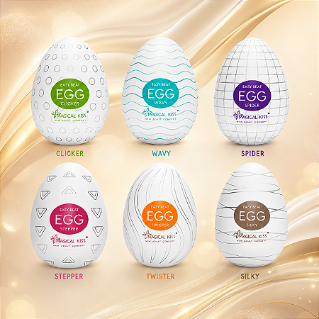 Egg Masturbador Masculino Silicone Magical - 1013