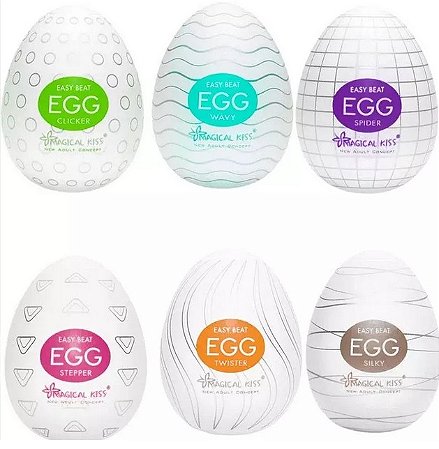 Egg Masturbador Masculino Silicone Magical - 1013