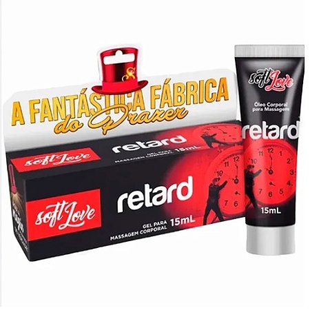 Retardante Retard Prolonga a Ereção Gel 15Ml - 34217