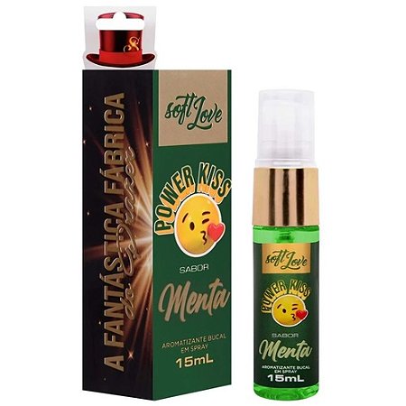 Spray Bucal Power Kiss Menta 15ml - 32403