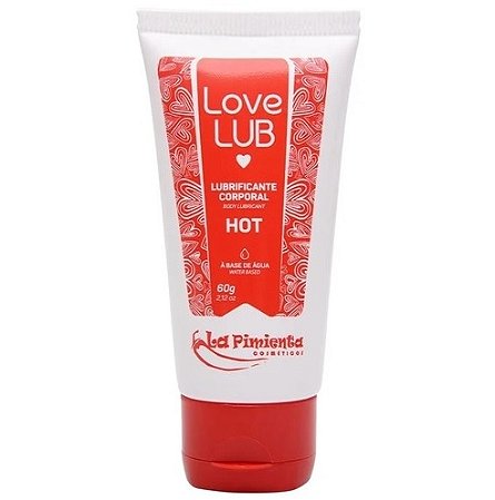 Lubrificante Íntimo Hot Esquenta Love Lub 60Gr - 08484