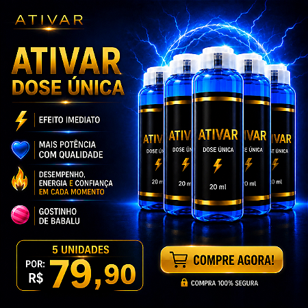 SuperMan Ativar Kit dose única liquido Masculino Efeito Imediato 20 ml - 8592