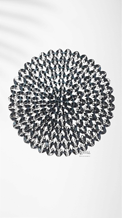 Mandala Borboletas Corte Laser - Chapa Ferro