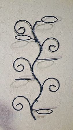 Floreira Vasos  Arabesco de Parede