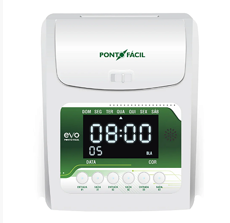 Relógio de Ponto Cartográfico EVO