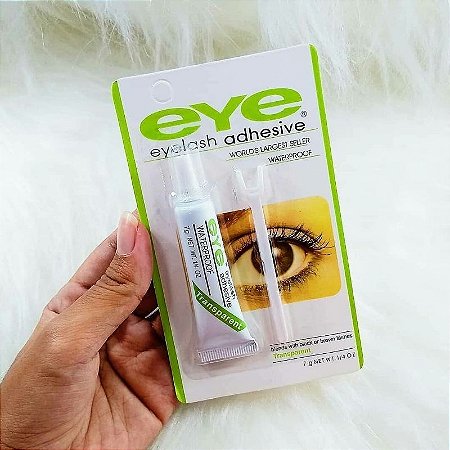 Cola Para Cílios Transparente a Prova D'água com Aplicador EYE
