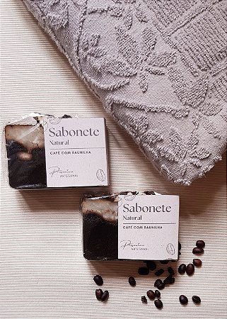 Sabonete Natural Café com Baunilha
