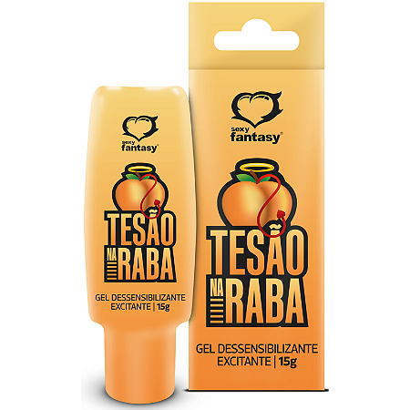 Gel Anestésico Tesão Na Raba 15g Sexy Fantasy