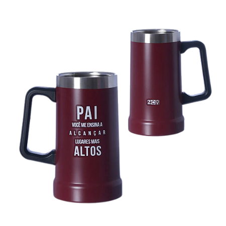 CANECA TÉRMICA PAI VOCÊ ME ENSINA – ZONACRIATIVA