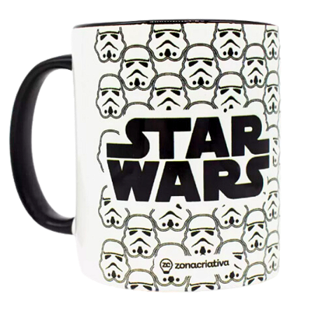 Caneca Pop 350ml Stars Wars Icones Zona Criativa