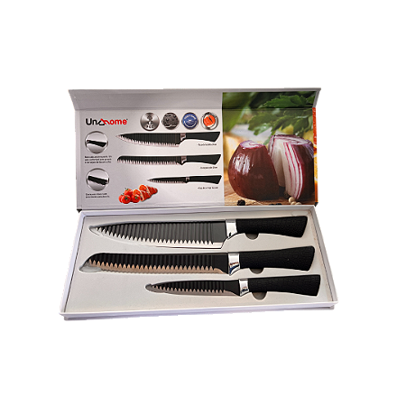 Kit de Facas Premium – Corte com Estilo e Precisão!