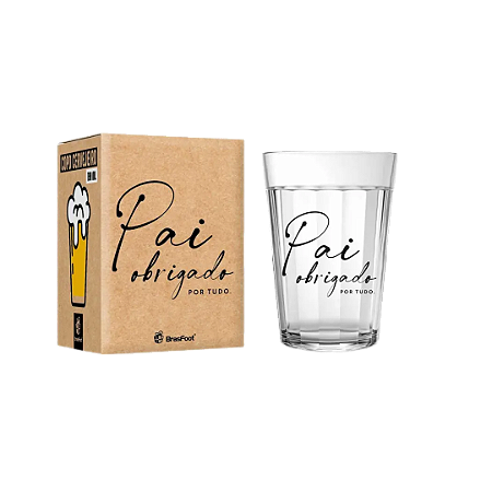 COPO AMERICANO 190ML - PAI OBRIGADO