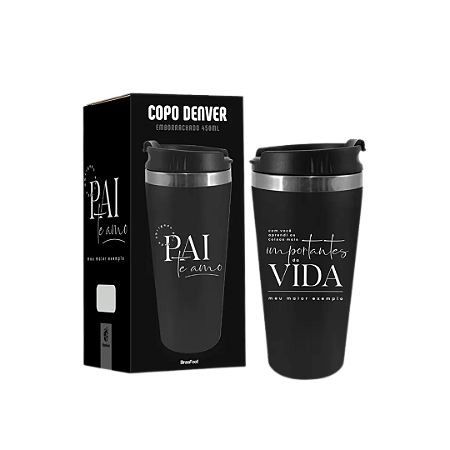 COPO DENVER EMBORRACHADO 450ML - PAI TE AMO