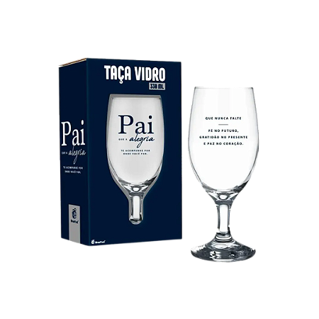 TAÇA WINDSOR 330ML - PAI QUE ALEGRIA