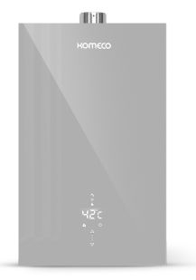 Aquecedor a Gás Komeco 21 Litros/Min Decor Cinza GN