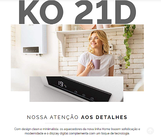 Aquecedor a Gás KO 21D Home