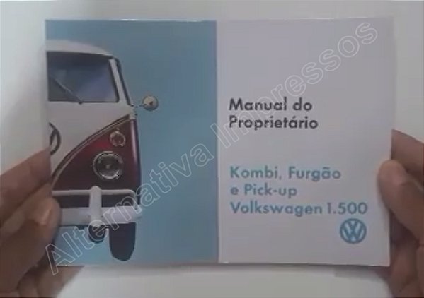 Manual do Proprietário VW Kombi ano 1968 a 1969