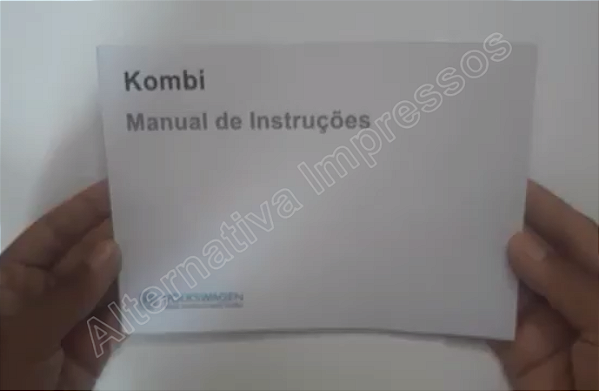 Manual do Proprietário VW Kombi ano 1990