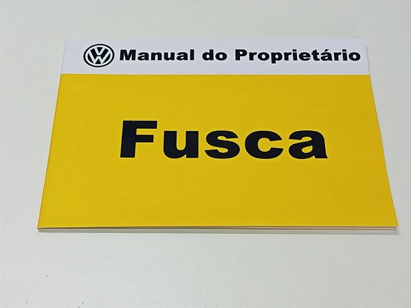 Manual do Proprietário VW Fusca ano 1982