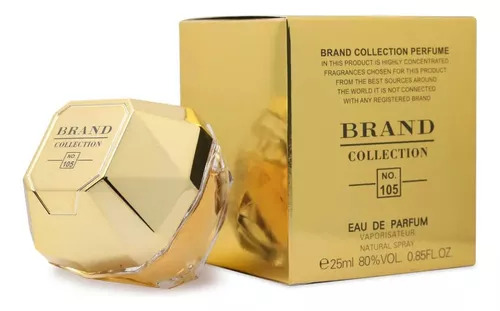 Brand Collection 105 - Perfume Inspiração Lady Million - 25Ml