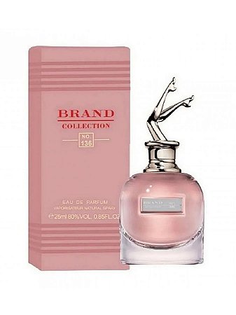 Brand Collection 136 - Perfume Inspiração Scandal - 25Ml