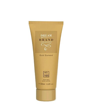 Brand Collection 105 - Hidratante Corporal Inspiração Lady Million - 200Ml