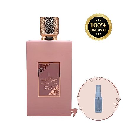 Perfume Ameerat Al Arab Prive Rose - Fracionado