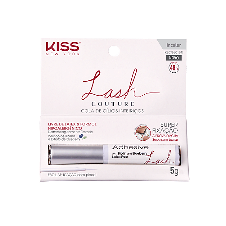 Kiss Cola Klcgl01Br 48H Lash Contour Cilios Incolor - 12987