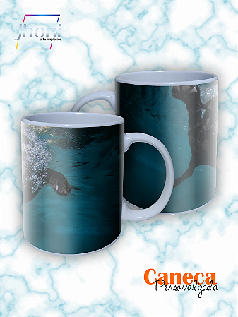 Caneca 9,5x8cm 325ml Personalizada