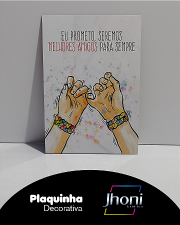 Plaquinha Decorativa 20x28cm Mod.04