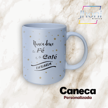 Caneca 9,5x8cm 325ml Personalizada Mod.01