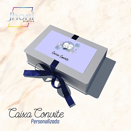Caixa Convite 18x12x4cm Personalizada