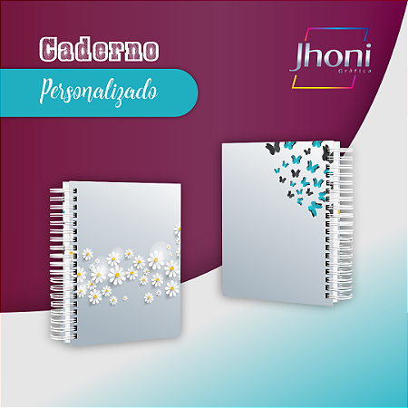 Caderno 15x21cm 96 Folhas Personalizado