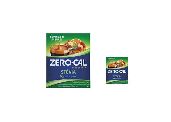 Zero-Cal Stévia Pó 50 Sachês