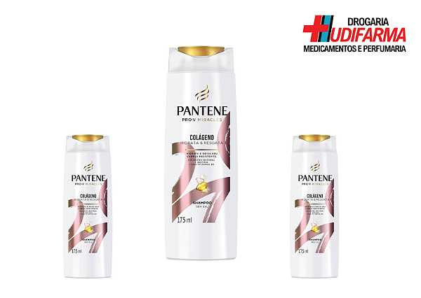 Shampoo Pantene Colágeno Hidrata e Resgata 175ML