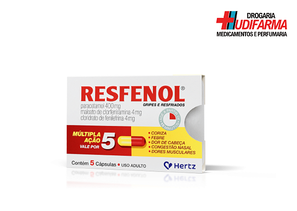 Resfenol 5 capsulas