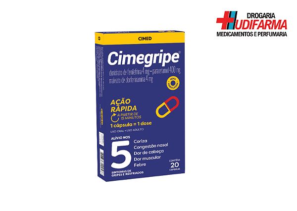 Cimegripe 20 capsulas